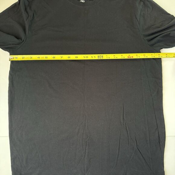 Athletic Men’s Performance Blend Tee Black Size Medium - Picture 4 of 8